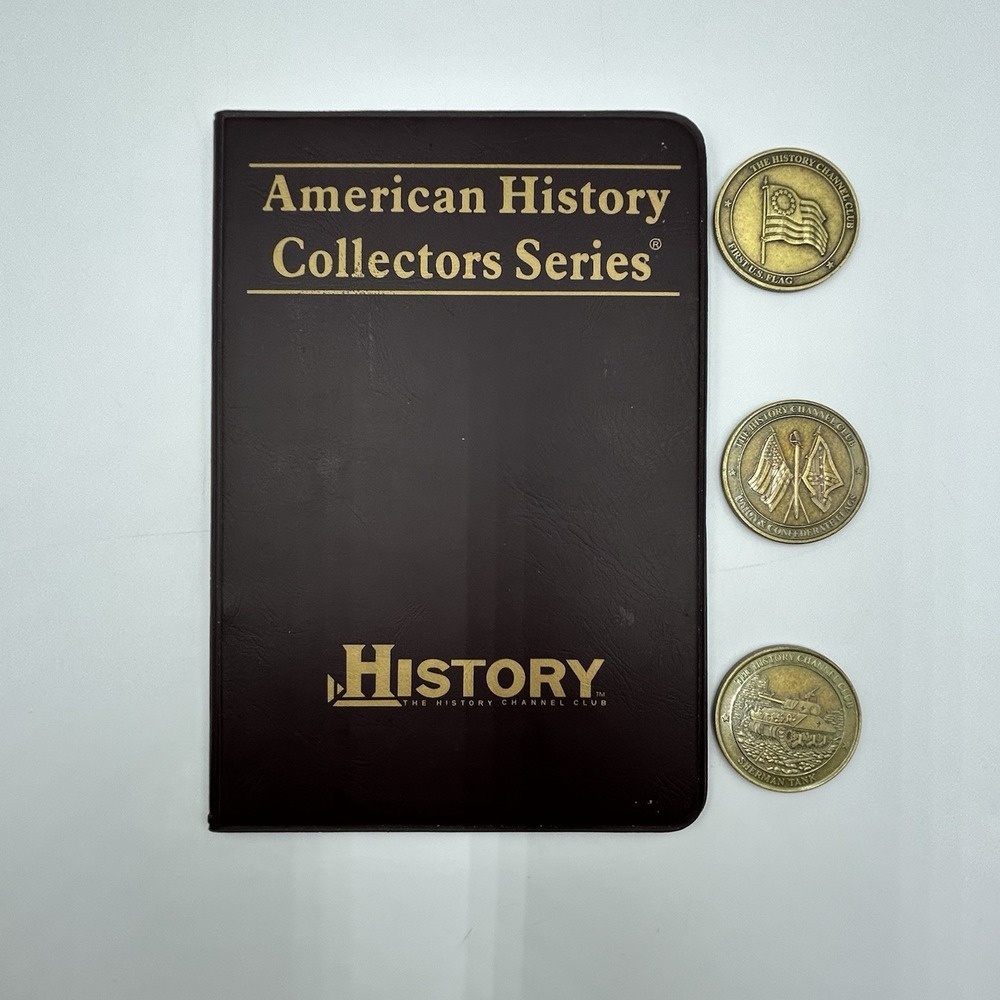 The History Channel Club American History Collectors Series - 3 Coins out of 8